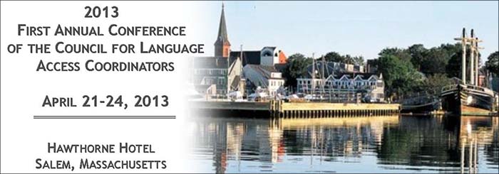 First Annual Conference of the Council of Language Access Coordinators