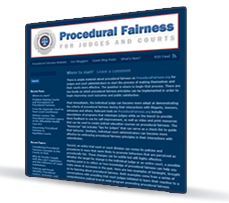 Procedural Fairness Blog